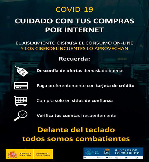 Cuidado con las compras online